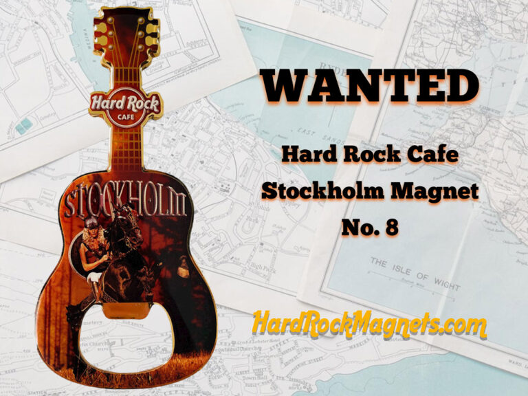Read more about the article Hard Rock Cafe Stockholm Magnet WANTED