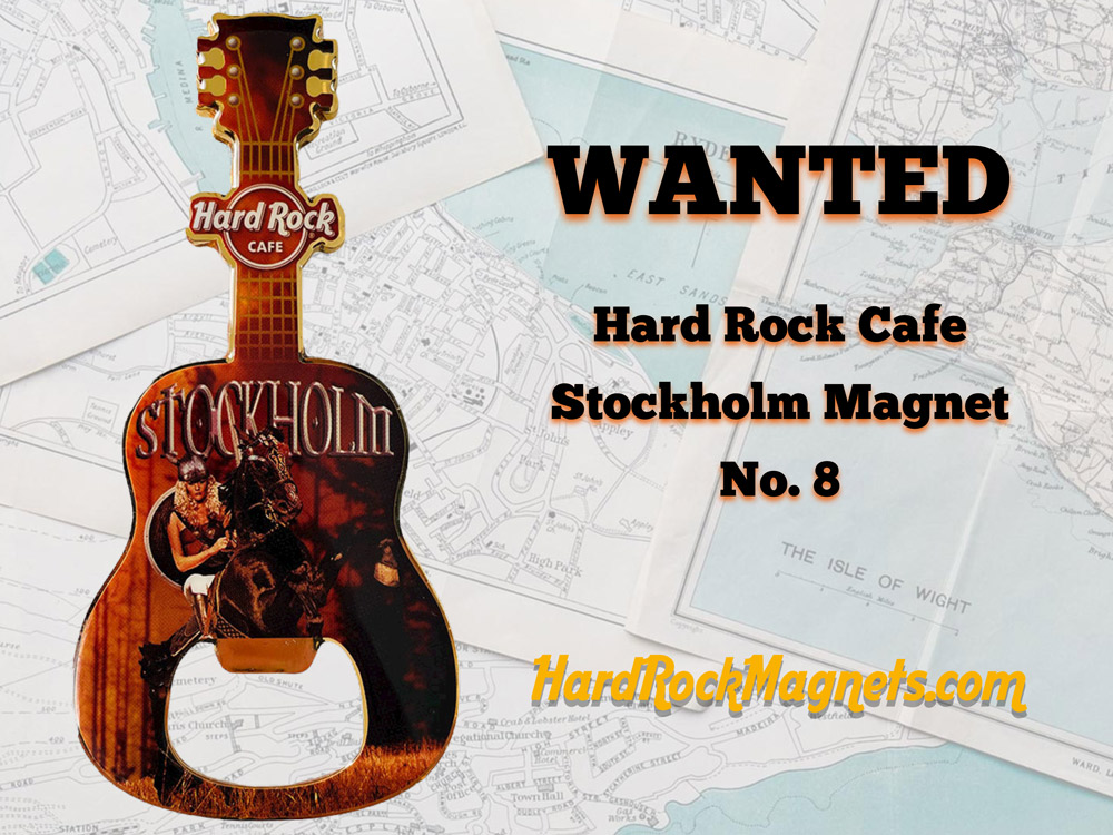 You are currently viewing Hard Rock Cafe Stockholm Magnet WANTED