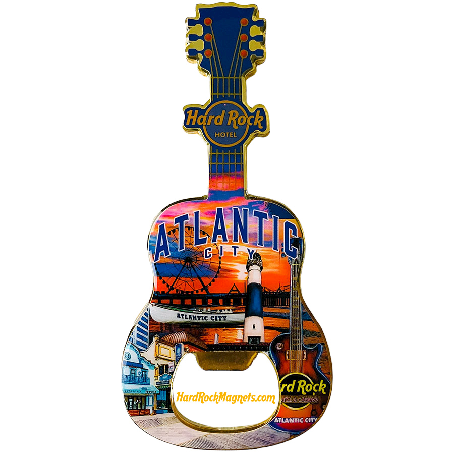 Hard Rock Hotel Atlantic City V+ Bottle Opener Magnet No. 2 (V20 version)