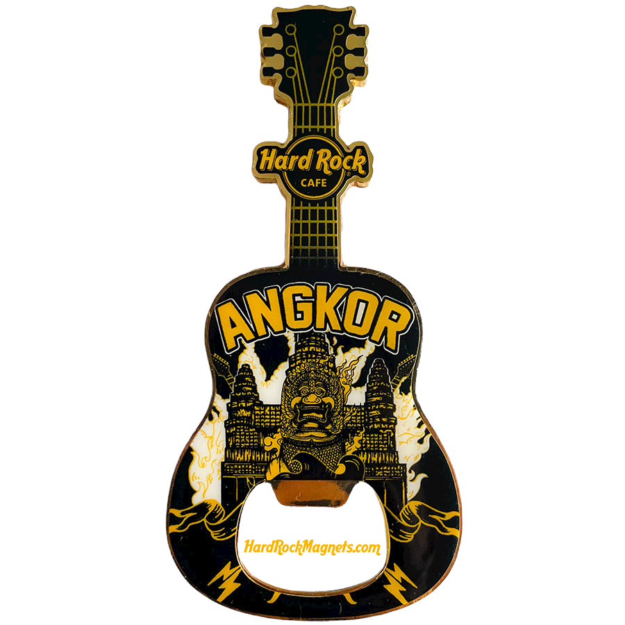Hard Rock Cafe Angkor V+ Bottle Opener Magnet No. 2