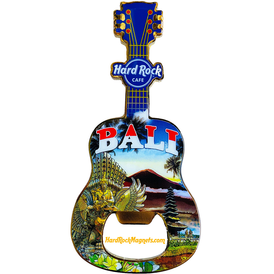 Hard Rock Cafe Bali V+ Bottle Opener Magnet No. 4 (V20 version)