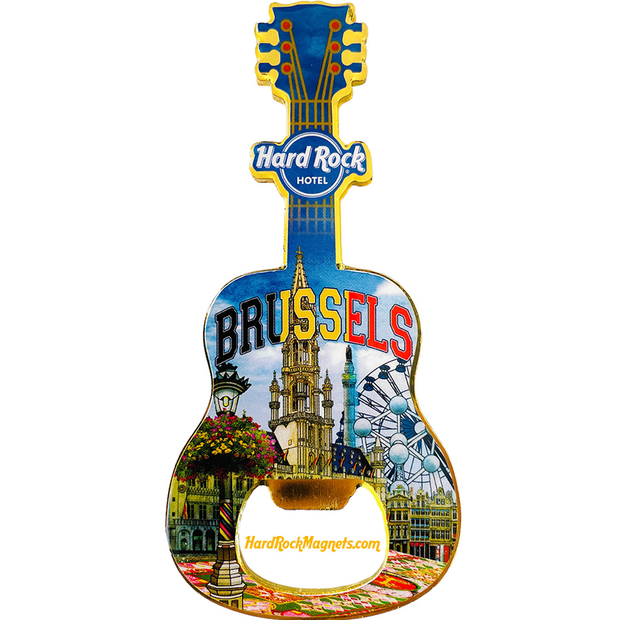 Hard Rock Hotel Brussels V+ ERROR Bottle Opener Magnet No. 1 (V20 version)