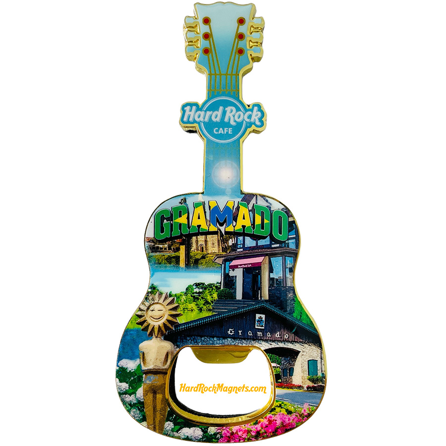 Hard Rock Cafe Gramado V+ Bottle Opener Magnet No. 2 (V20 version)
