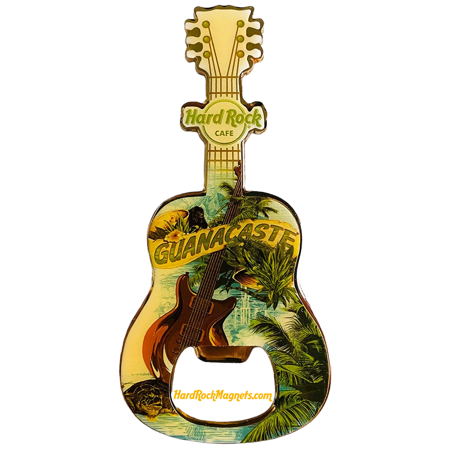 Hard Rock Cafe Guanacaste V+ Bottle Opener Magnet No. 1