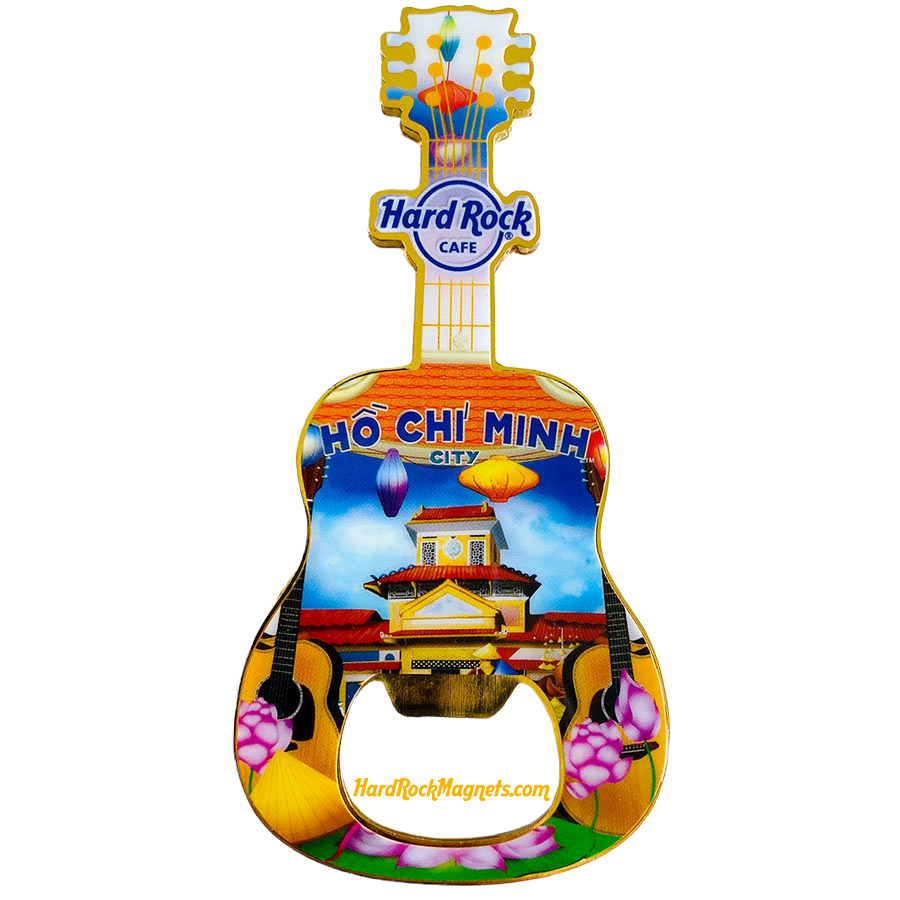 Hard Rock Cafe Ho Chi Minh City V+ Bottle Opener Magnet No. 1