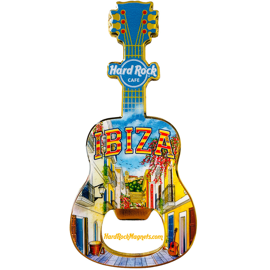 Hard Rock Cafe Ibiza V+ Bottle Opener Magnet No. 4 (V20 Version)