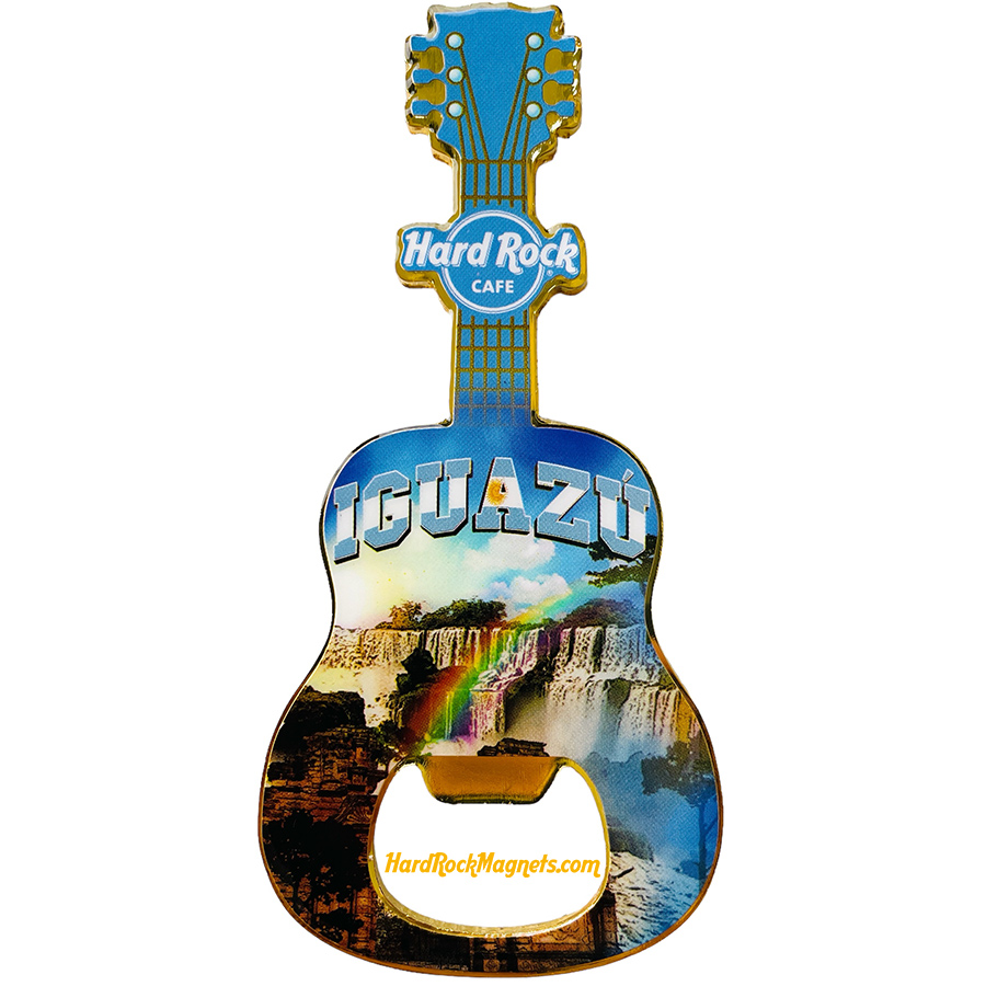 Hard Rock Cafe Iguazú V+ Bottle Opener Magnet No. 1 (V20 version)