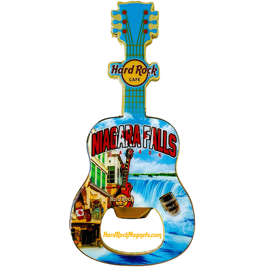 Hard Rock Cafe Niagara Falls Canada V+ Bottle Opener Magnet No. 3 (V20 Version)