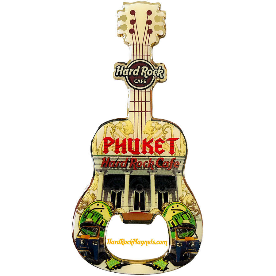 Hard Rock Cafe Phuket V+ Bottle Opener Magnet No. 4