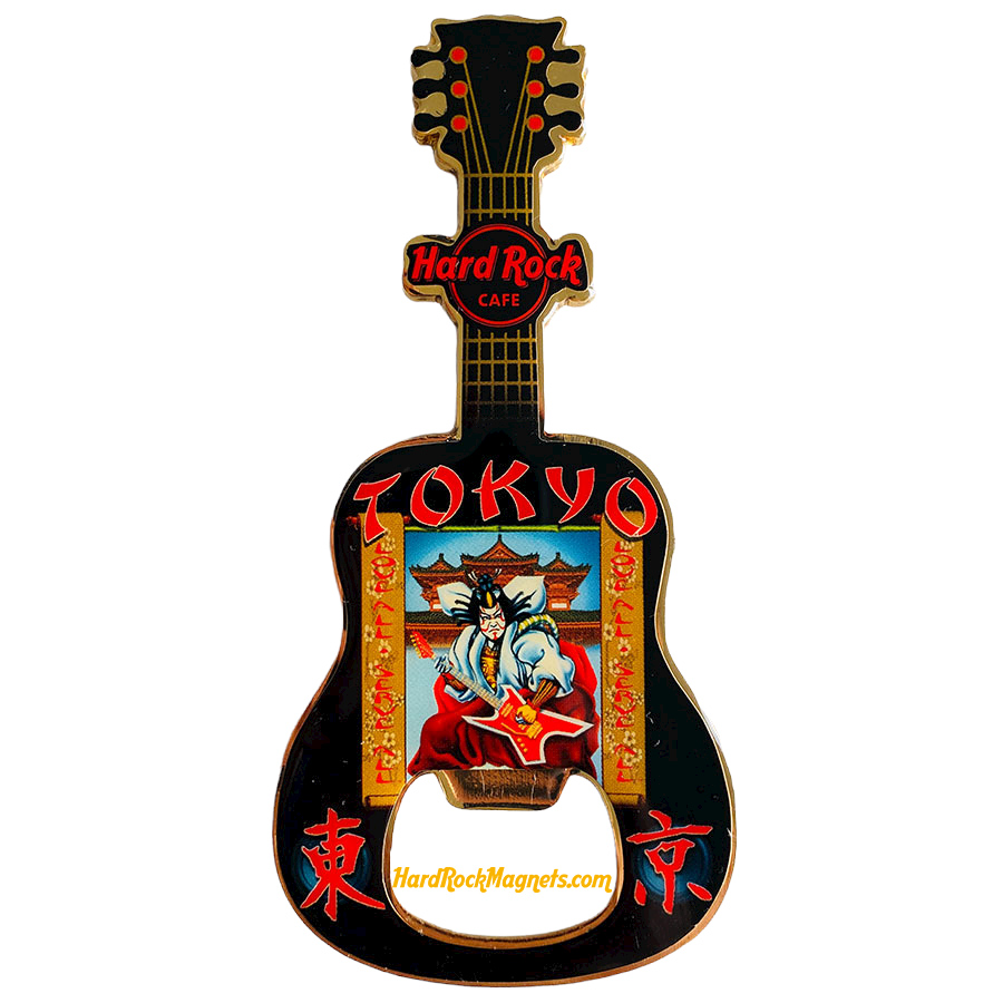 Hard Rock Cafe Tokyo V+ Bottle Opener Magnet No. 3