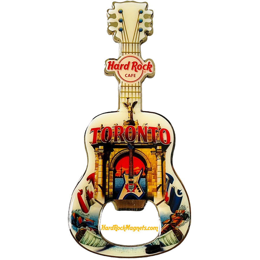 Hard Rock Cafe Toronto V+ Bottle Opener Magnet No. 3 (V16 version)