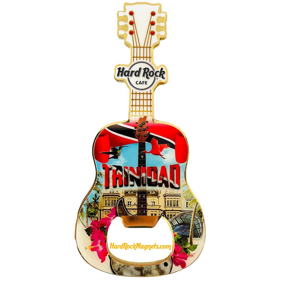 Hard Rock Cafe Trinidad V+ Bottle Opener Magnet No. 1