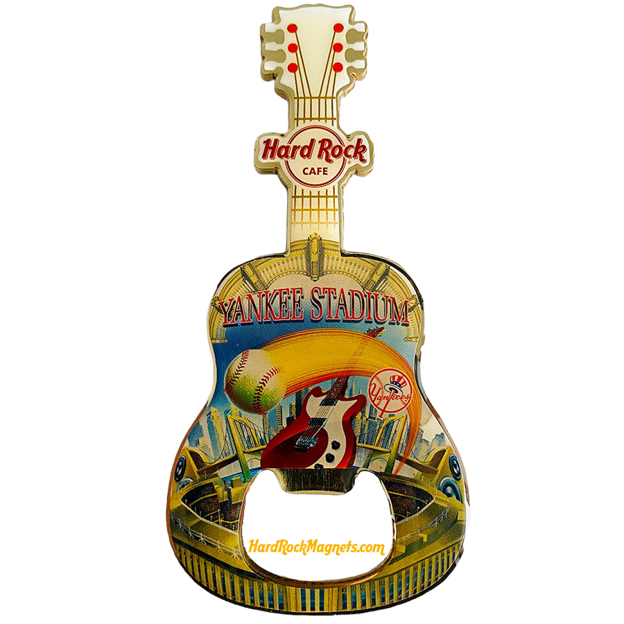 Hard Rock Cafe Yankee Stadium V+ Bottle Opener Magnet No. 5 (V14 version)
