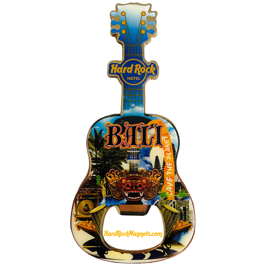Hard Rock Hotel Bali V+ Bottle Opener Magnet No. 2 (V12 version)