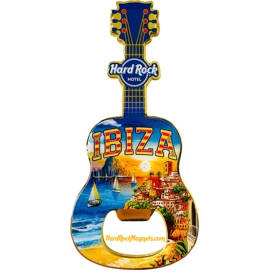 Hard Rock Hotel Ibiza V+ Bottle Opener Magnet No. 2 (V20 Version)