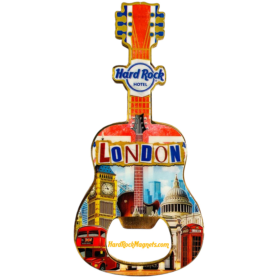 Hard Rock Hotel London V+ Bottle Opener Magnet No. 1