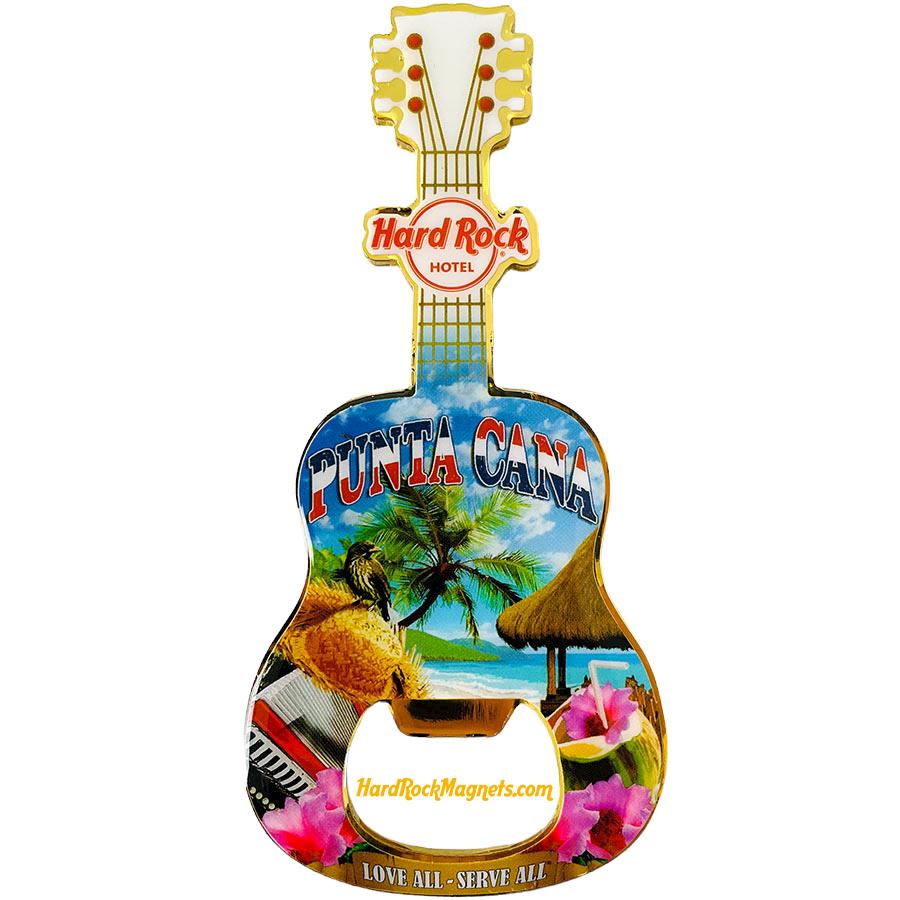 Hard Rock Hotel Punta Cana V+ Bottle Opener Magnet No. 3 (V20 version)