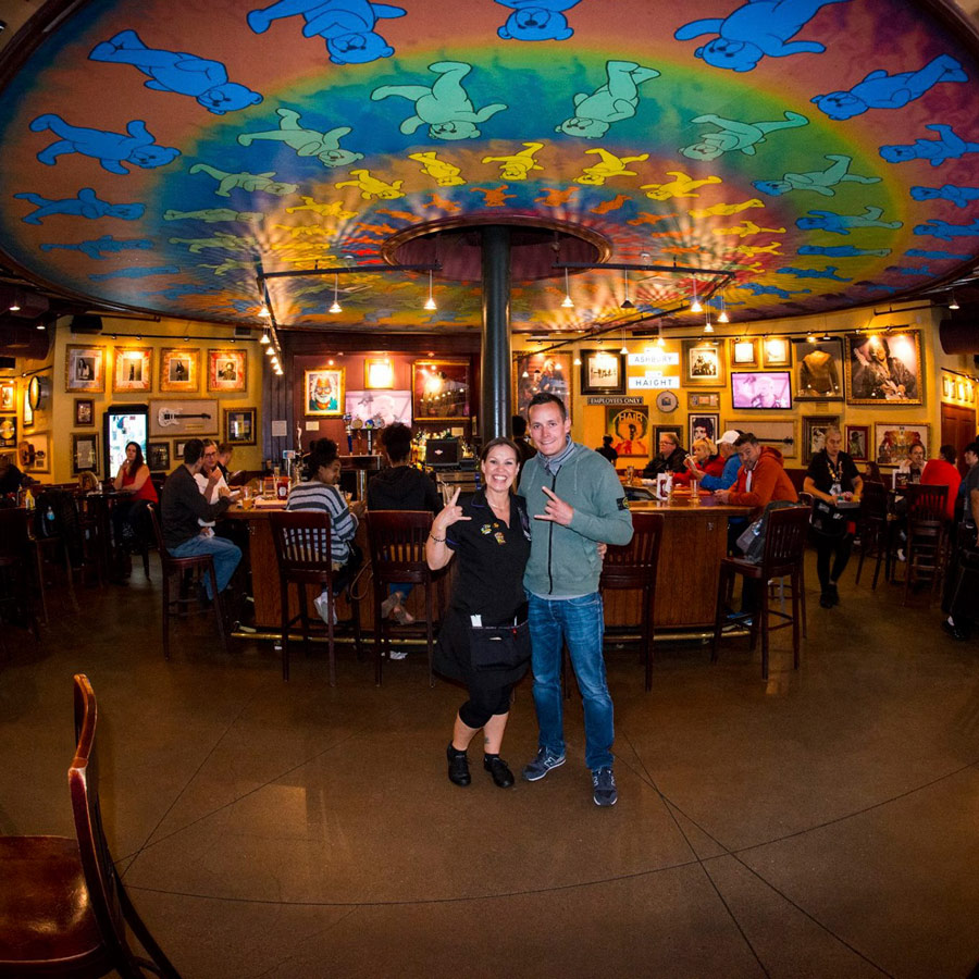 Hard Rock Cafe San Francisco California (USA) with Kelly - opened in 2002