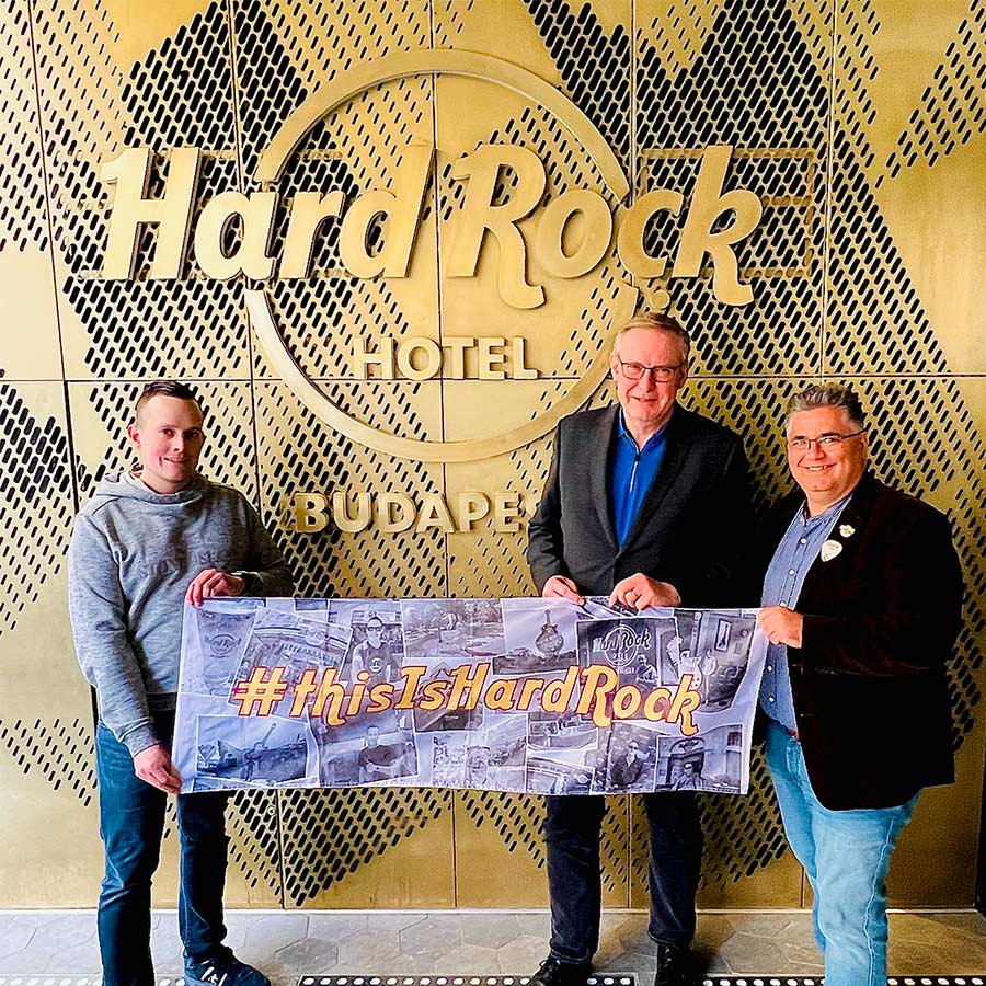 Hard Rock Hotel Budapest with Jan-Philipp Scherwat, Graham Kiy & Gabor Jakob