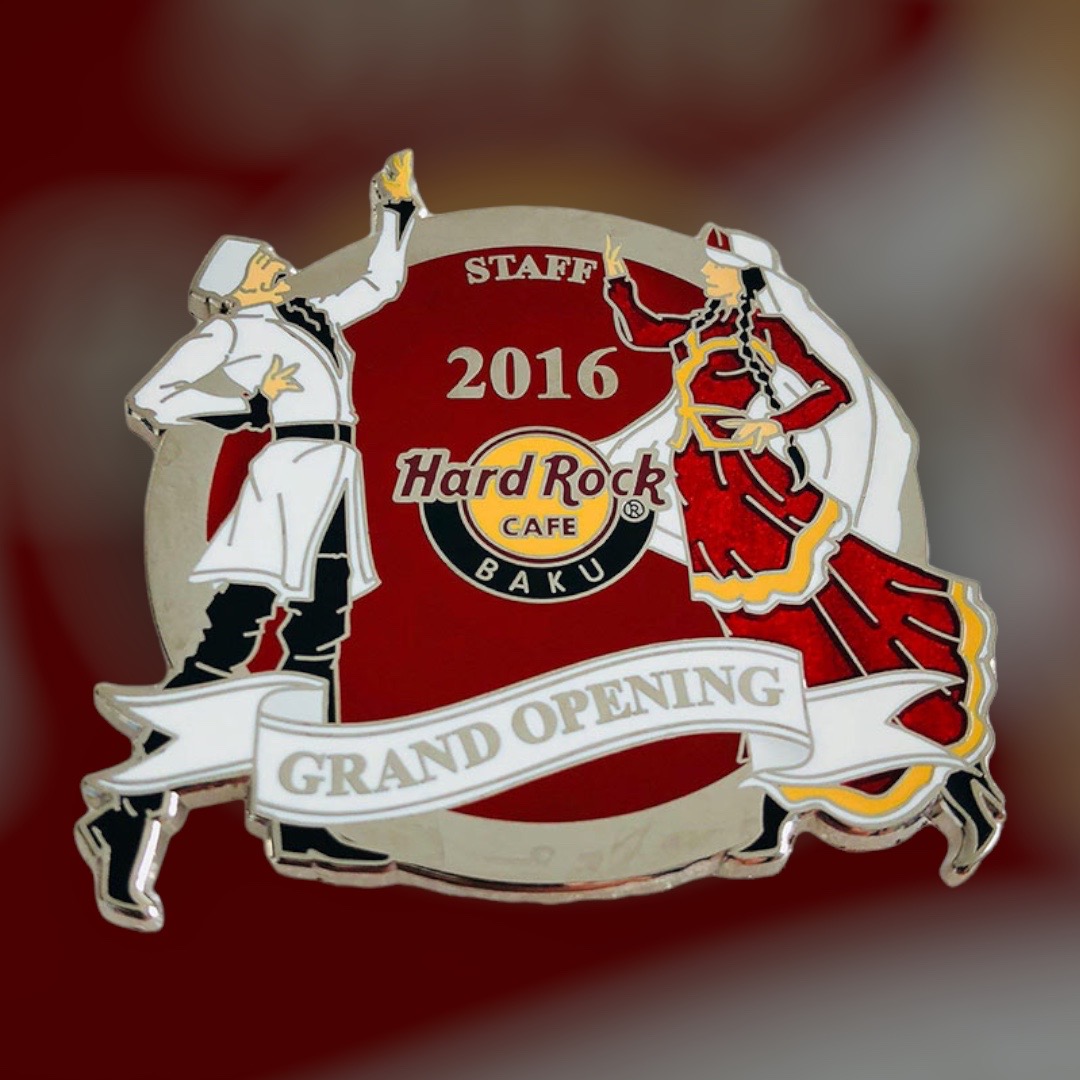 Hard Rock Cafe Baku Grand Opening STAFF Pin from 2016 (LE 150)