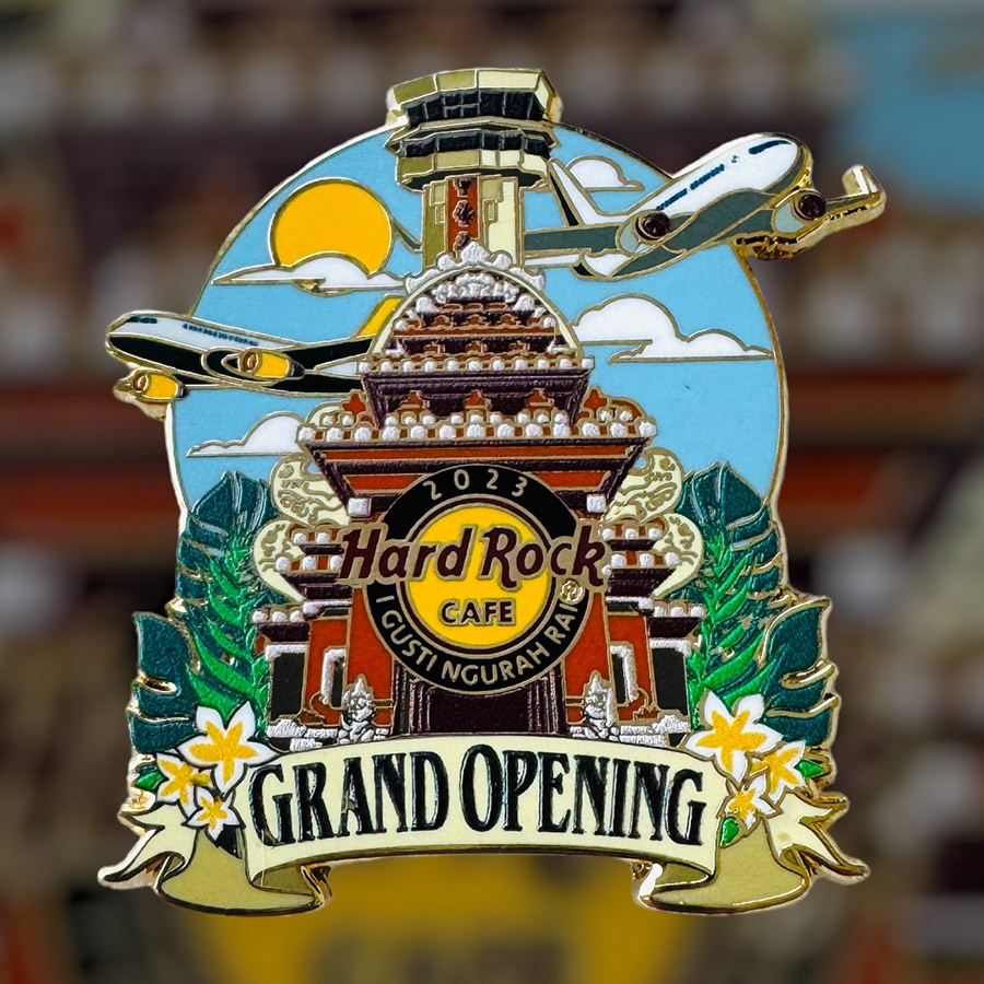 Hard Rock Cafe I Gusti Ngurah Rai (Bali Airport) Grand Opening Pin from 2023 (LE 300)