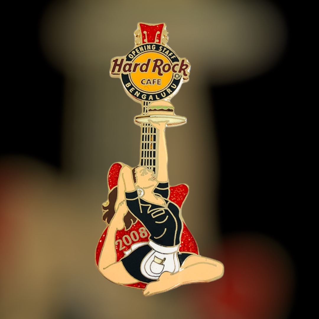 Hard Rock Cafe Bengaluru Grand Opening STAFF Pin from 2008 (LE 150)