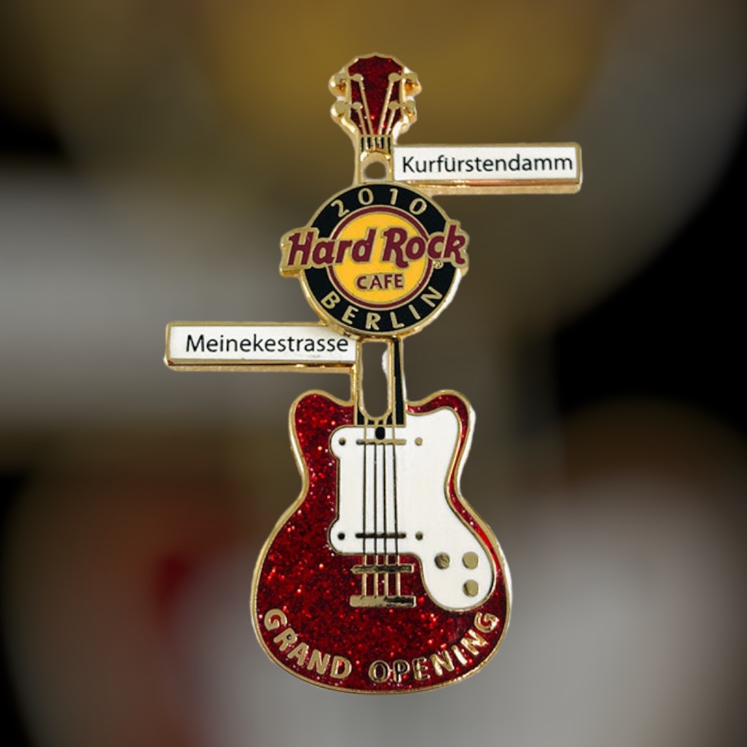 Hard Rock Cafe Berlin Grand Opening Pin from 2010 (LE 500)