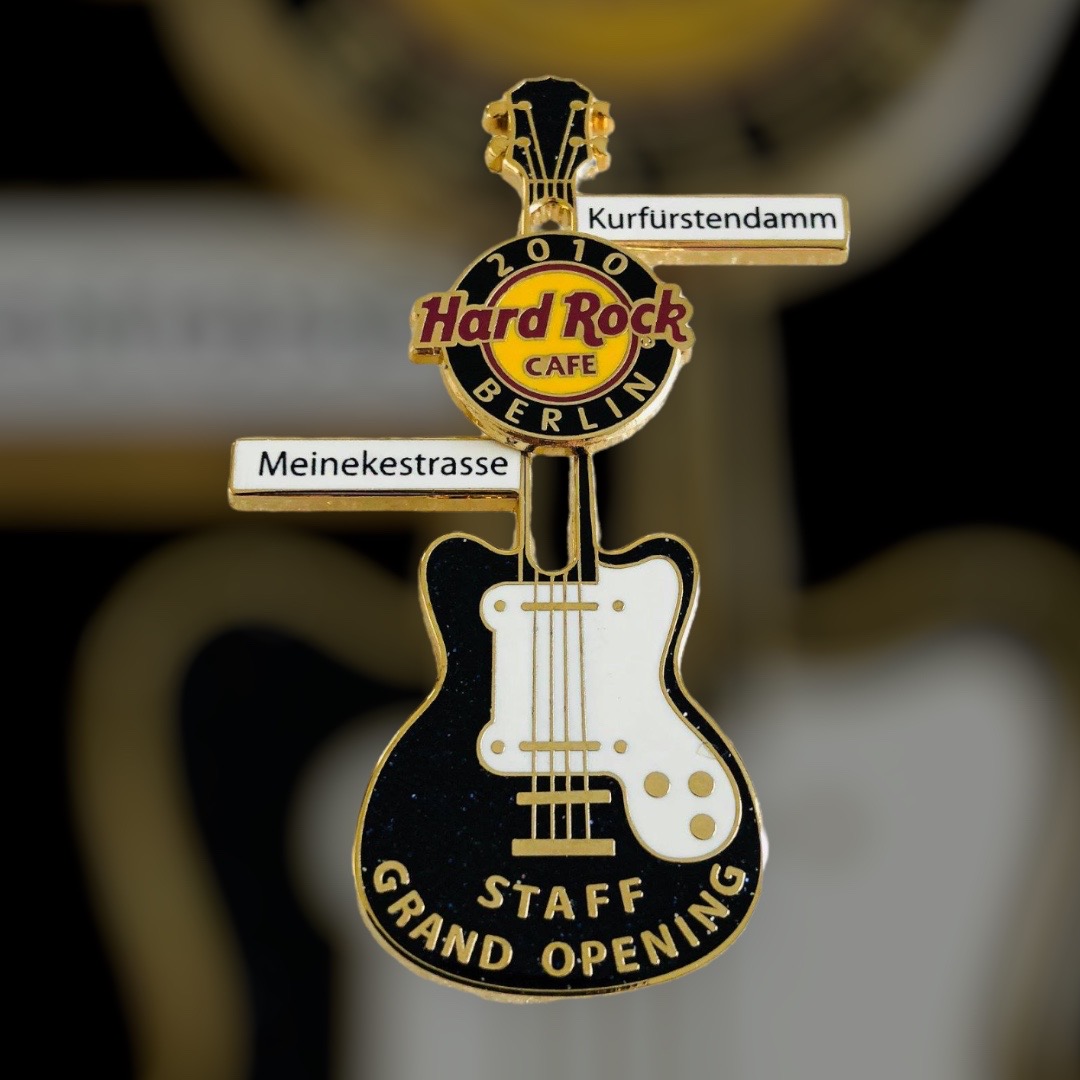 Hard Rock Cafe Berlin Grand Opening STAFF Pin from 2010 (LE 150)