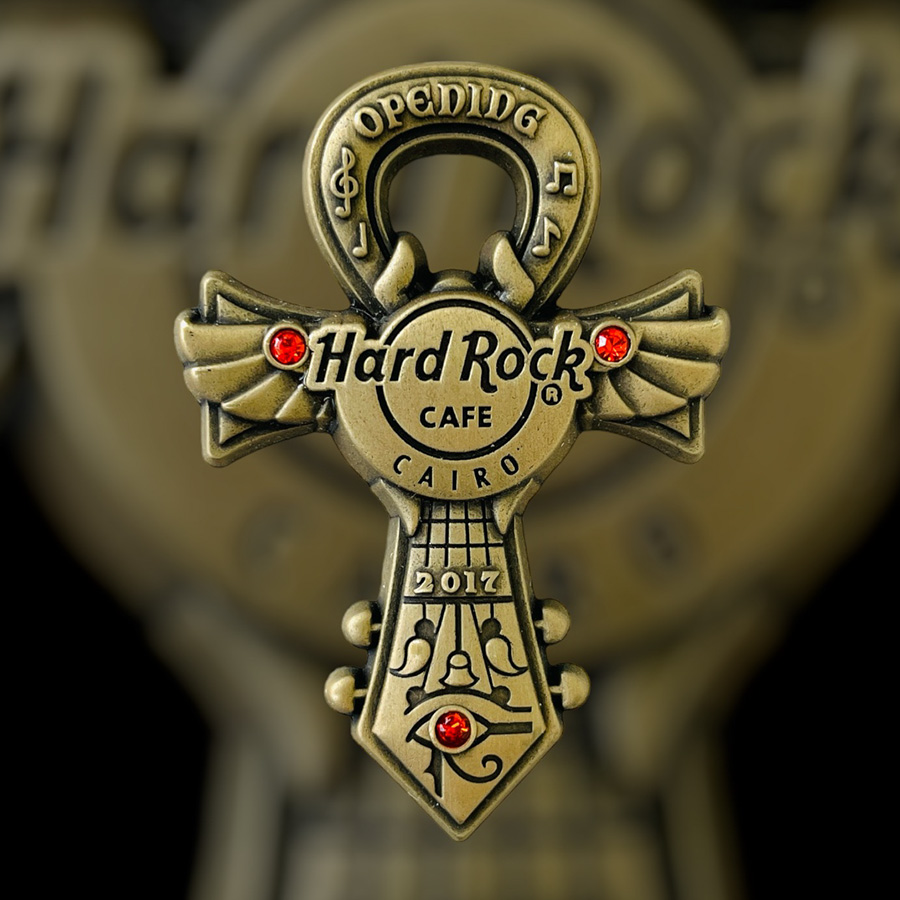 Hard Rock Cafe Cairo Opening Pin from 2017 (LE 200)