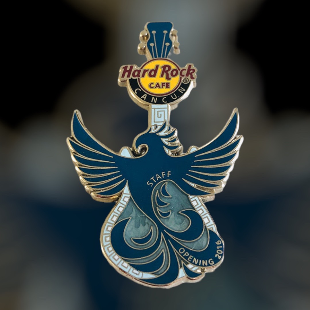 Hard Rock Cafe Cancun Grand Opening STAFF Pin from 2016 (LE 150)