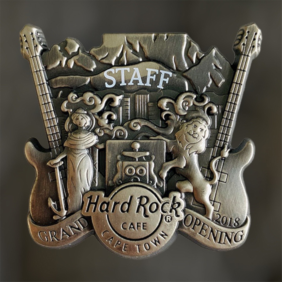 Hard Rock Cafe Cape Town Grand Opening STAFF Pin from 2018 (LE 200)