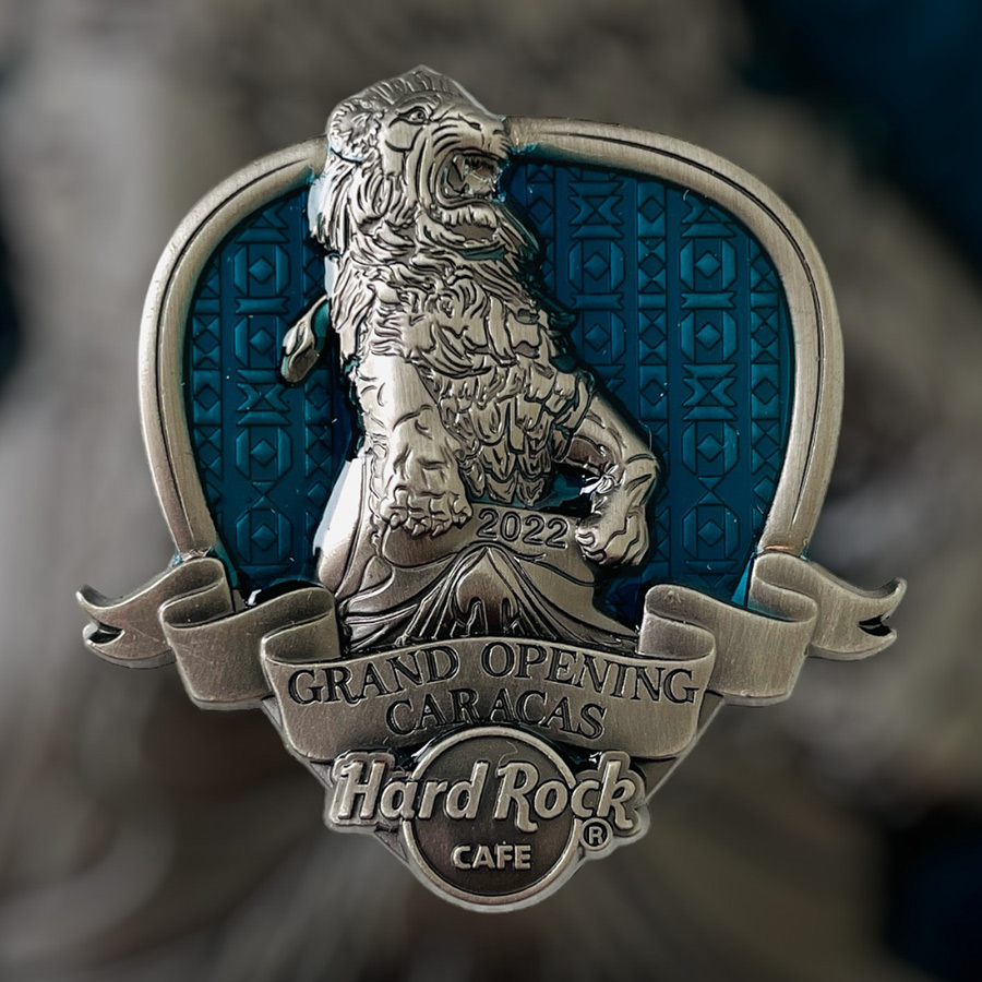 Hard Rock Cafe Caracas Grand Opening Pin from 2022 (LE 300)