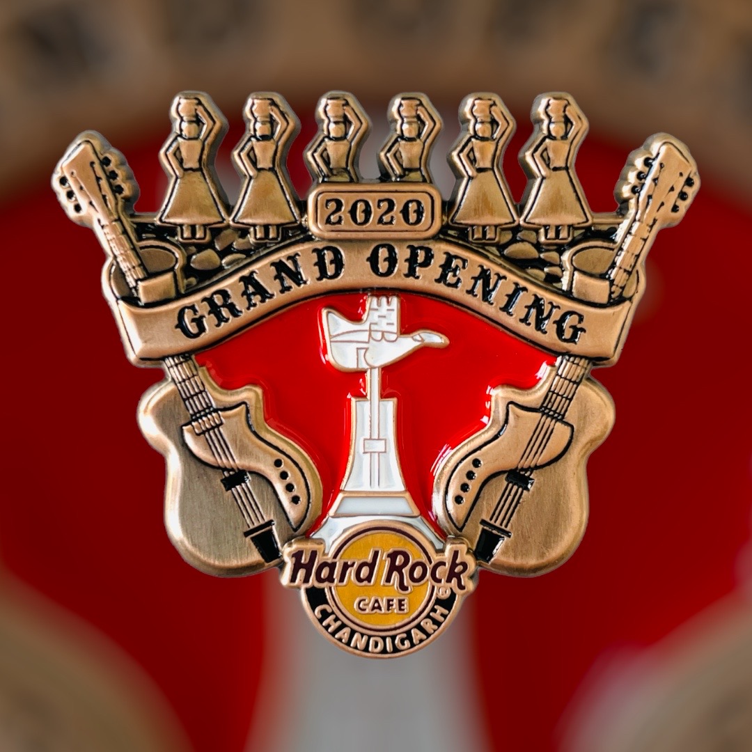 Hard Rock Cafe Chandigarh Grand Opening Pin from 2020 (LE 200)