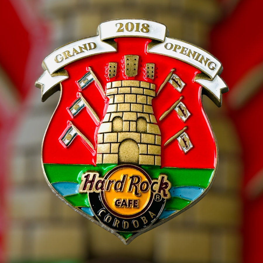 Hard Rock Cafe Cordóba Grand Opening Pin from 2018 (LE 300)