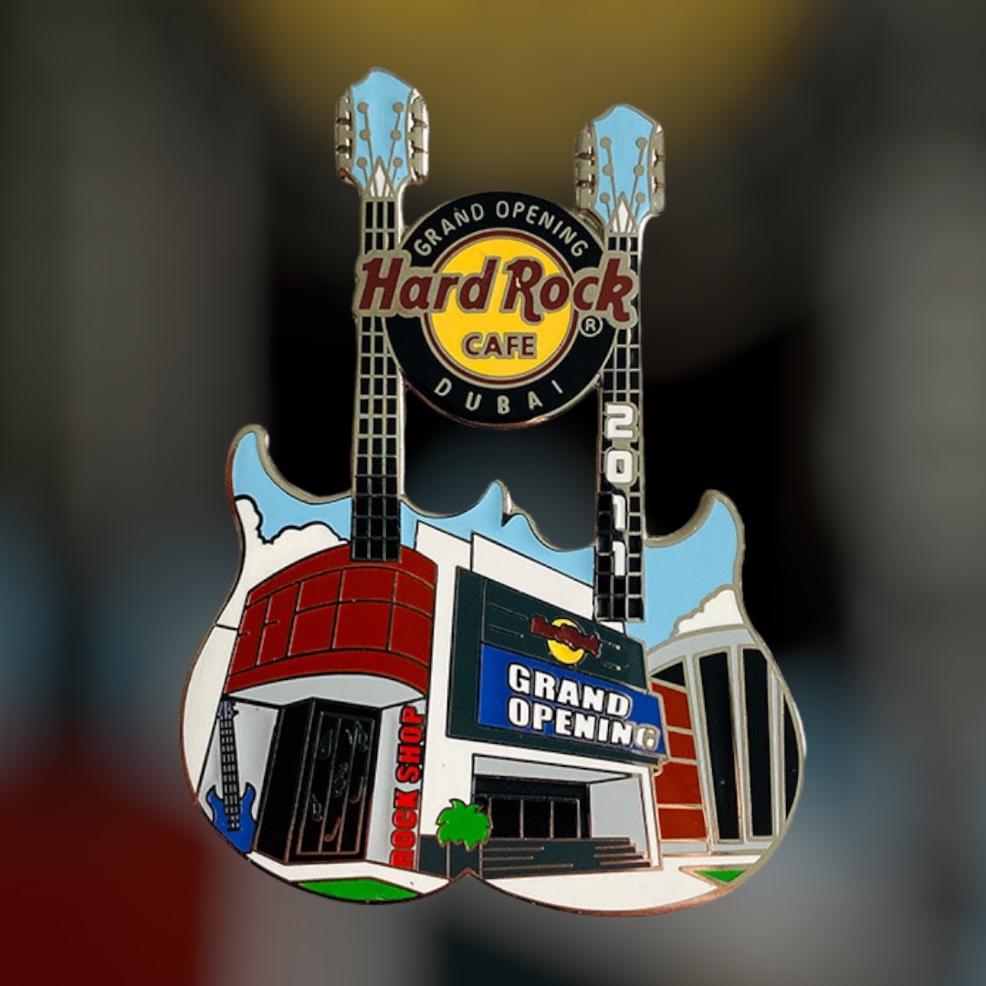 Hard Rock Cafe Dubai Grand Opening Pin from 2011 (LE 500)