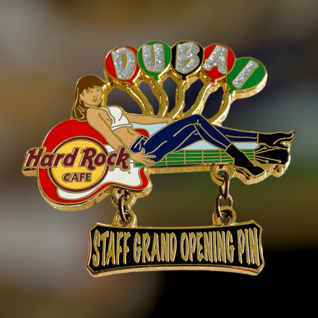 Hard Rock Cafe Dubai Grand Opening STAFF Pin from 2011 (LE 200)