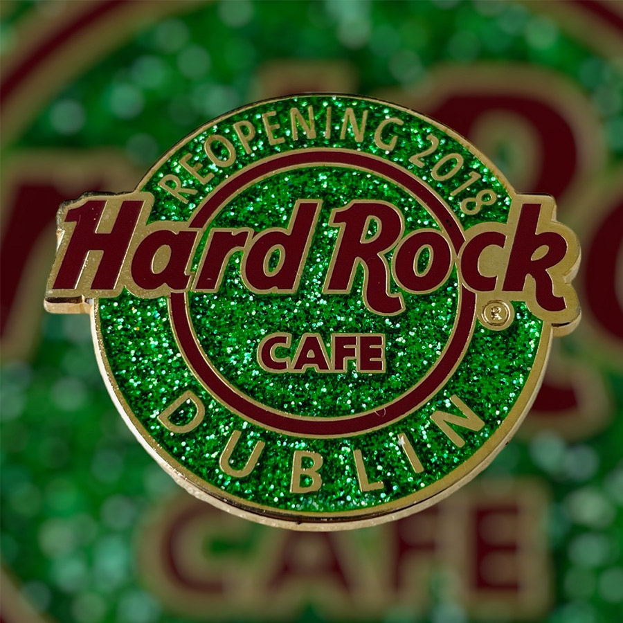 Hard Rock Cafe Dublin Reopening PARTY  Pin from 2018 (LE 300)