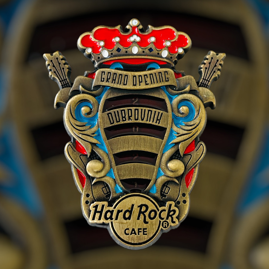 Hard Rock Cafe Dubrovnik Grand Opening Pin from 2021 (LE 300)
