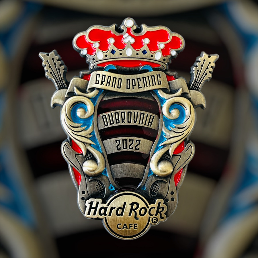 Hard Rock Cafe Dubrovnik Grand Opening Pin from 2022 (LE 300)