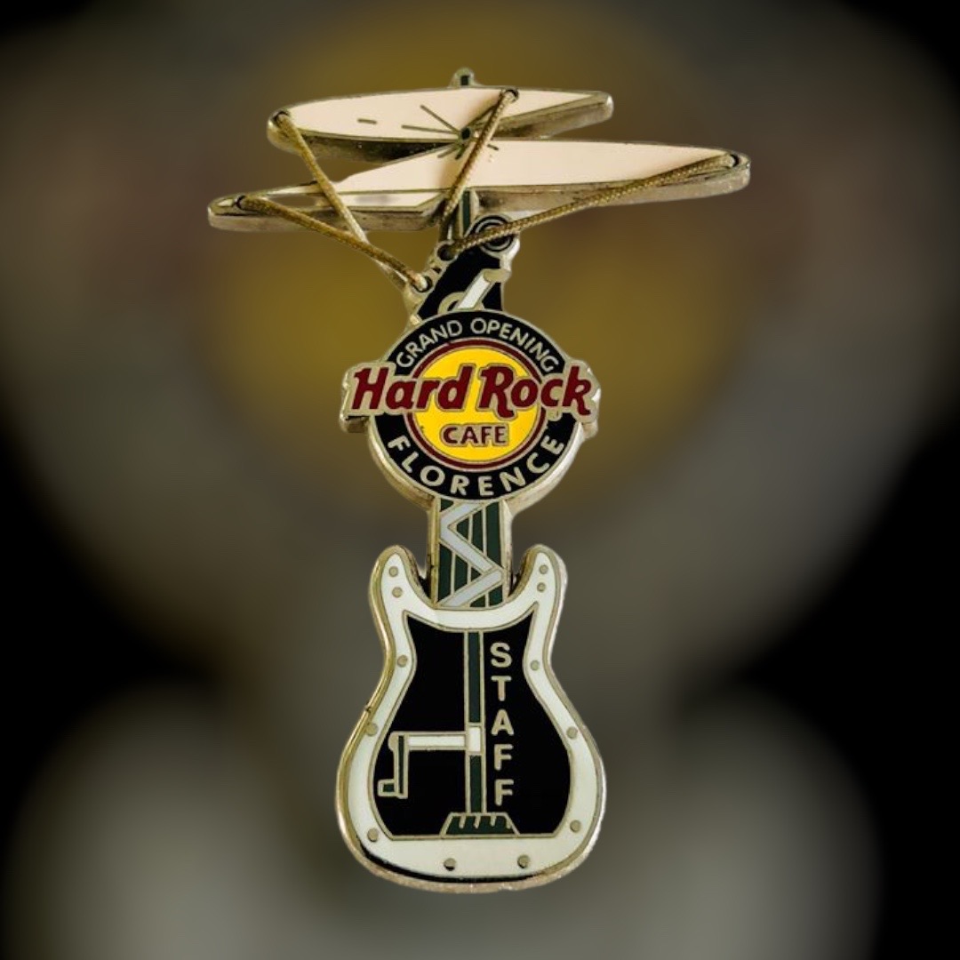 Hard Rock Cafe Florence Grand Opening STAFF Pin from 2011 (LE 175)