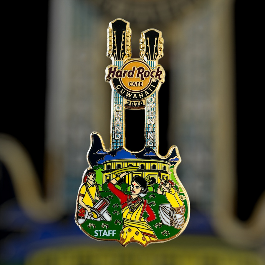 Hard Rock Cafe Guwahati Grand Opening Pin from 2020 (LE 100)