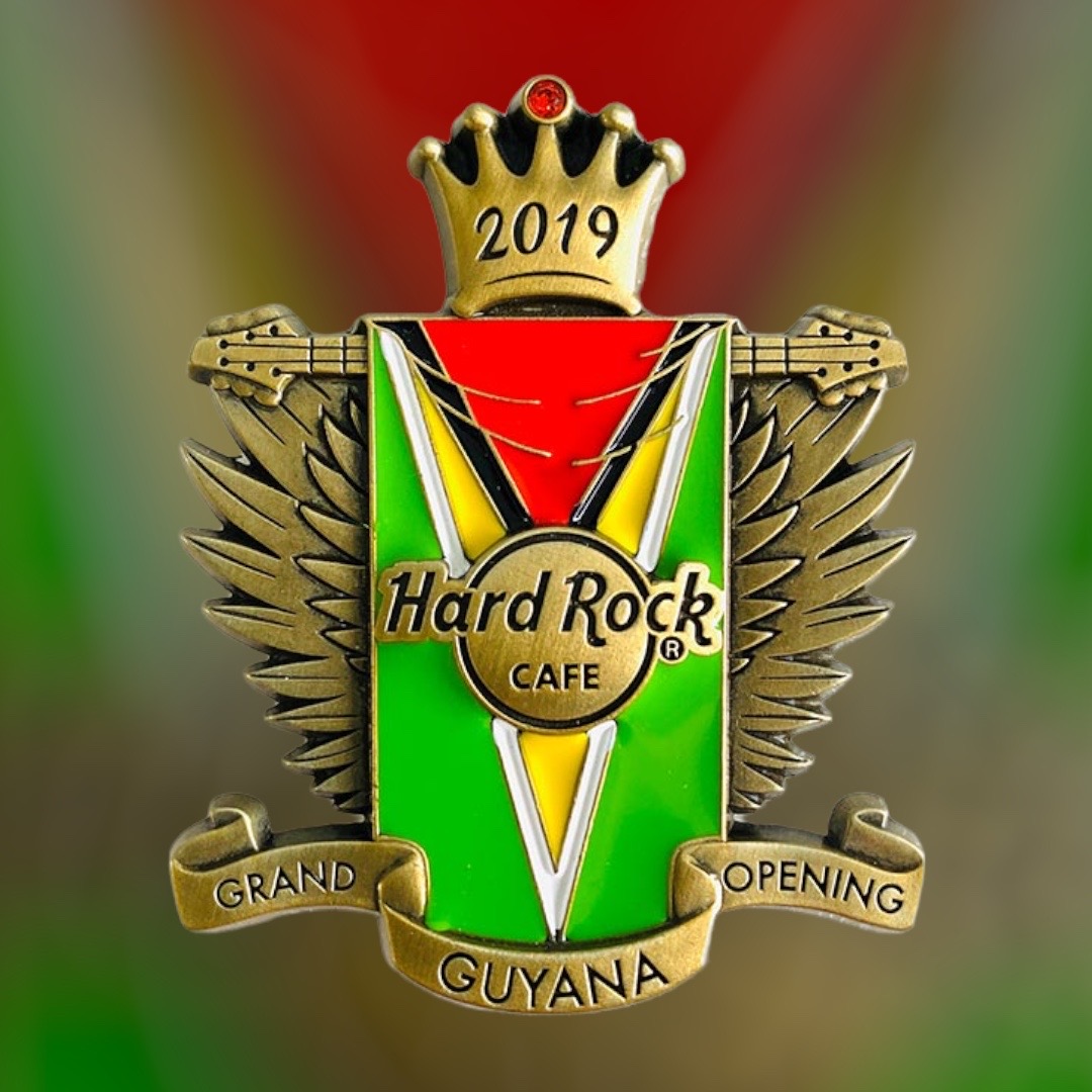 Hard Rock Cafe Guyana Grand Opening Pin 2019 (LE 200)