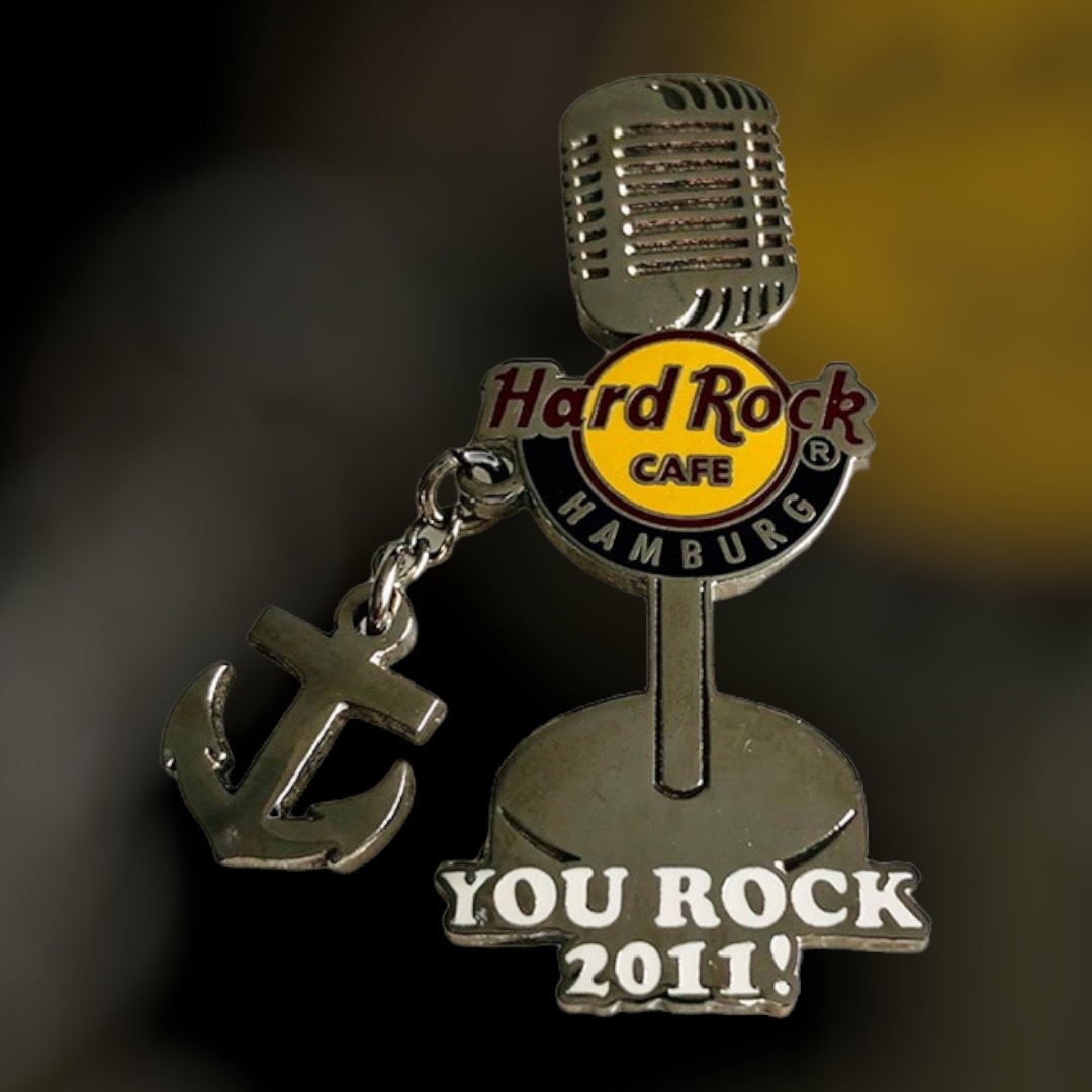 Hard Rock Cafe Hamburg Opening STAFF Microphone (LE 150)