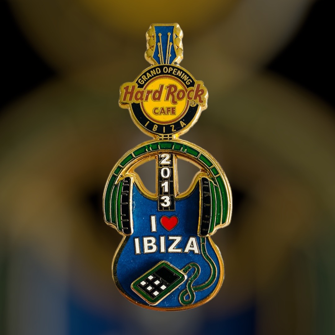 Hard Rock Cafe Ibiza Grand Opening Pin from 2013 (LE 200)