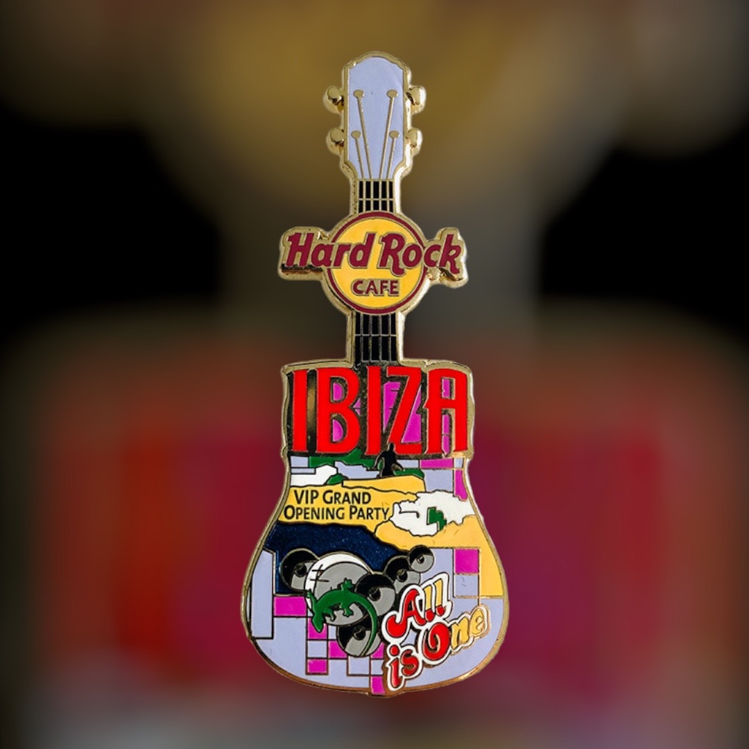 Hard Rock Cafe Ibiza Grand Opening VIP Pin from 2014 (LE 200)