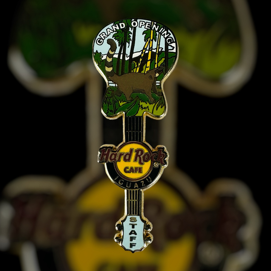 Hard Rock Cafe Iguazú Grand Opening STAFF Pin from 2016 (LE 100)