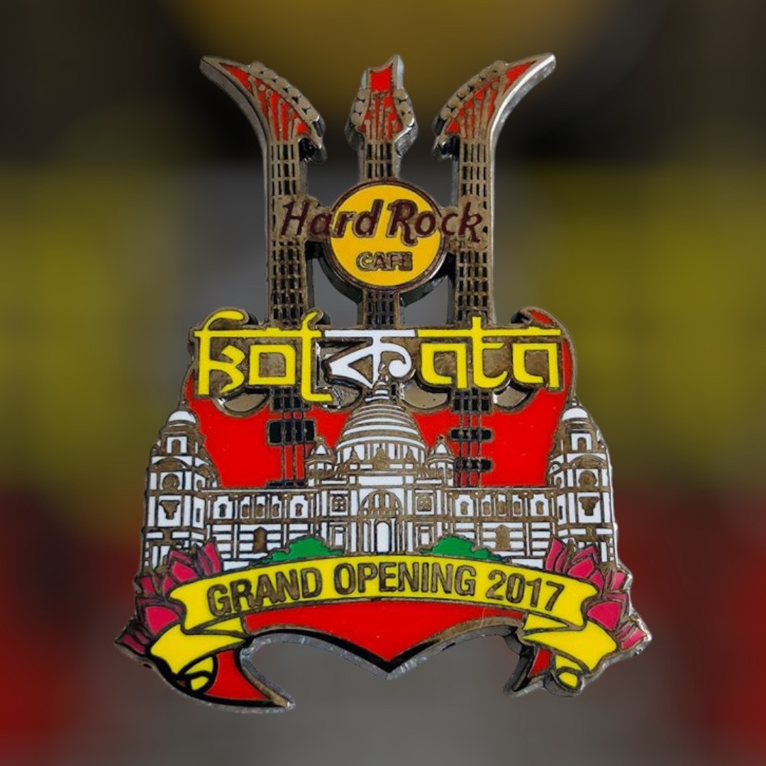 Hard Rock Cafe Kolkata Grand Opening Pin from 2017 (LE 500)