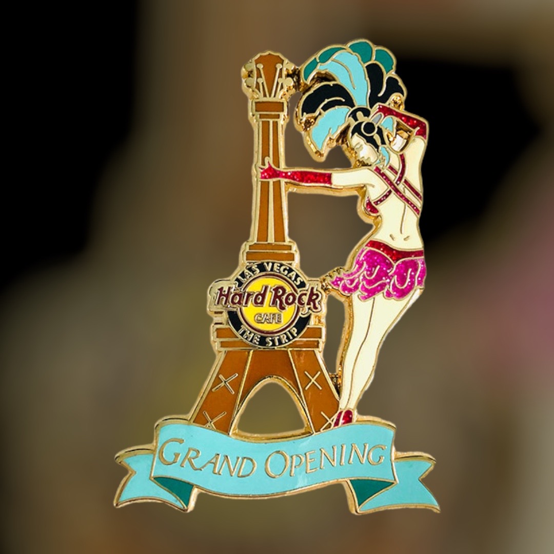 Hard Rock Cafe Las Vegas (The Strip) Grand Opening Tower Pin from 2009 (LE 300)