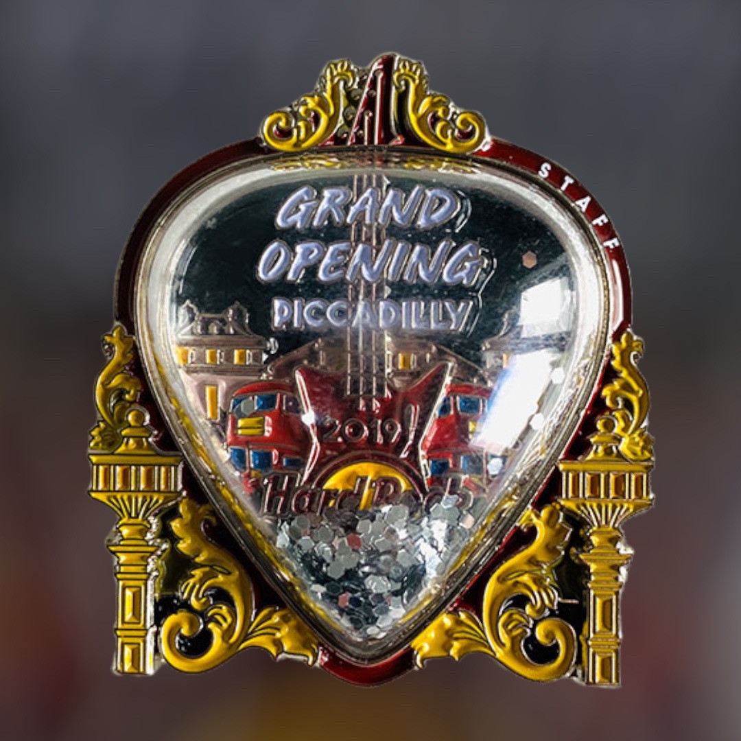 Hard Rock Cafe London Piccadilly Circus Grand Opening STAFF Pin from 2019 (LE 400)