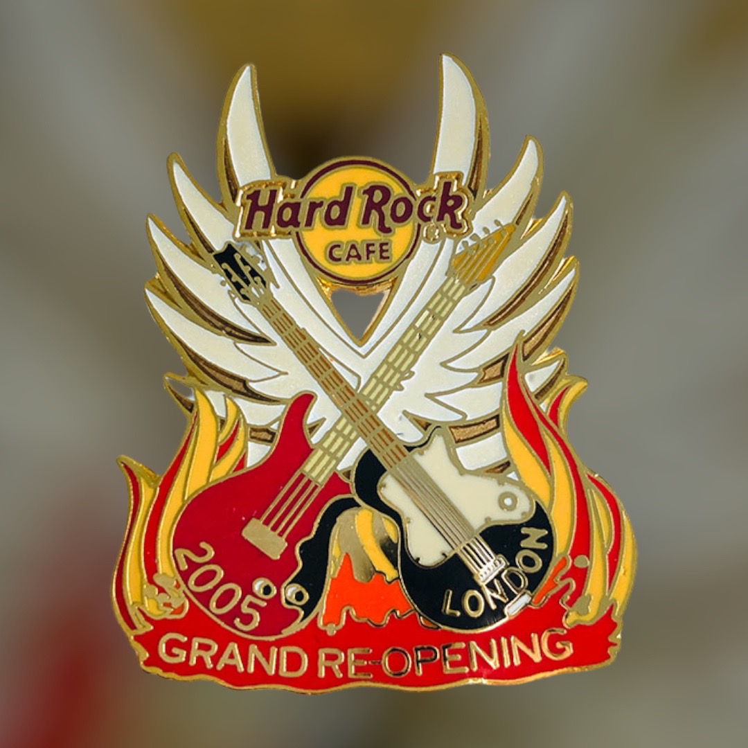 Hard Rock Cafe London Grand Re-Opening Pin from 2005 (LE 500)